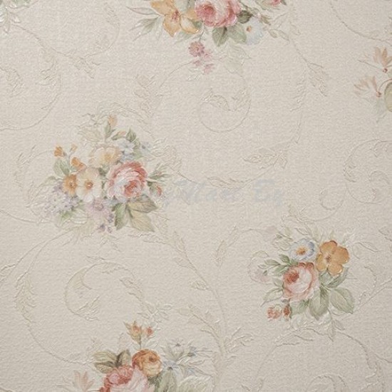 4129 Обои Zambaiti Parati Satin Flowers 41